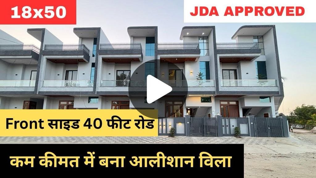 JDA Approved 18x50 Villa Plot